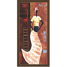 African Modern Art Paintings (A-6990)